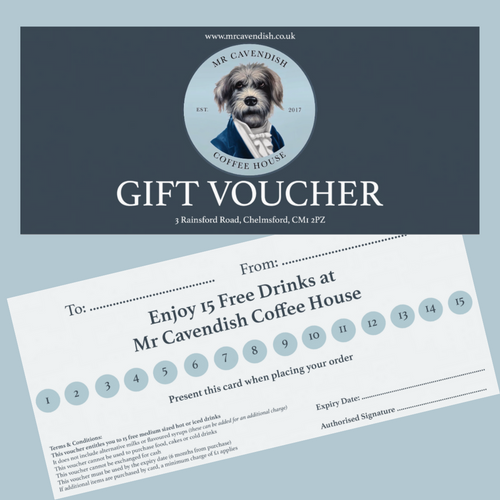 Gift Voucher | 15 Free Coffee's